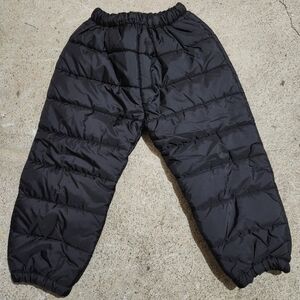 Like New Child's Black Puffer Pants